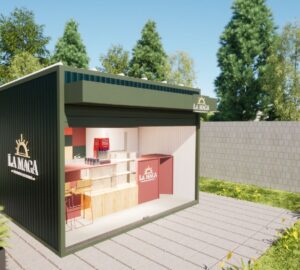 Módulo Comercial de 10,8 m²